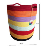 سبد رخت چرک قیطان دوزی شده مدل S160