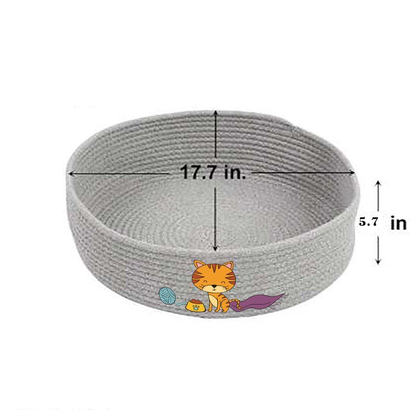 جای خواب قیطان دوزی شده گربه مدل cat05