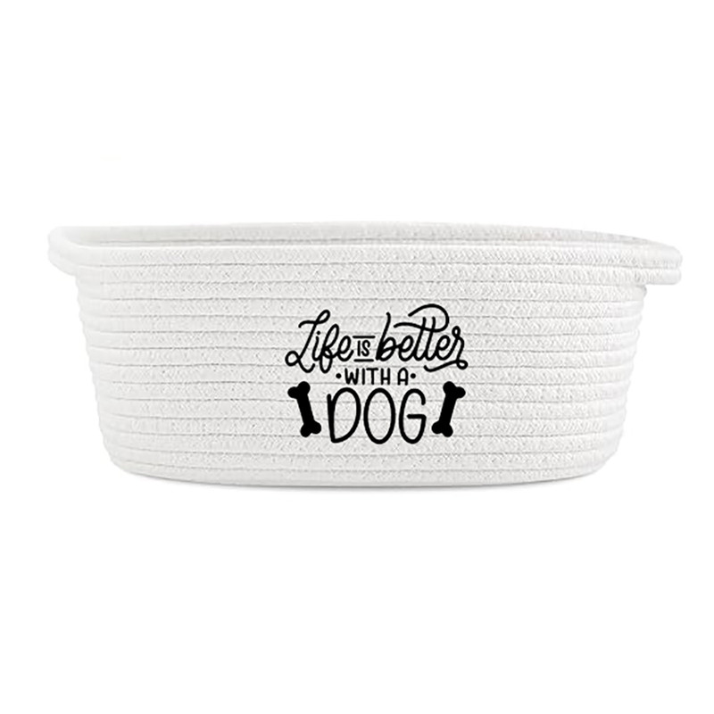 سبد اسباب بازی قیطان دوزی شده سگ مدل dog2