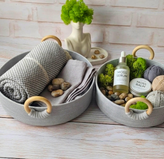 ست ۲ عددی سبد نظم دهنده پیچک چوبی